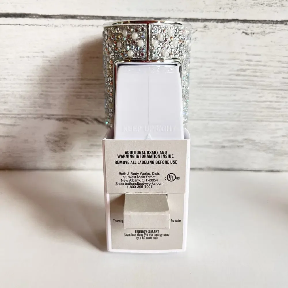 New Bath & Body Works Wallflowers Pearls & Gems Plug In Scent Diffuser +4 Scents